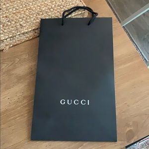 Gucci Authentic Small Black Shopping Bag